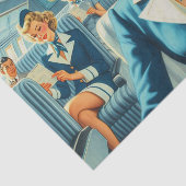 Papier Mousseline Illustration de la gérance vintage (Détail)