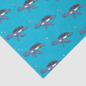 Papier Mousseline Illustration de la petite tortue de mer (Détail)