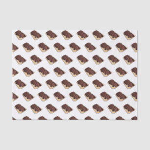 Papier Mousseline Illustration de la poitrine de boeuf