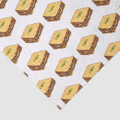 Papier Mousseline Illustration de Lasagna (Détail)