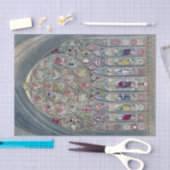 Papier Mousseline Illustration de l'église de la cathédrale en verre (Artisanat)