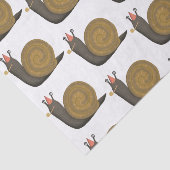 Papier Mousseline Illustration de l'escargot du parti (Détail)