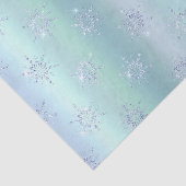 Papier Mousseline Illustration de l'évolution des flocons de neige e (Détail)