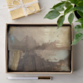 Papier Mousseline Illustration de l'Imaginaire moteur Steampunk vint (Cadeau)