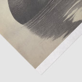 Papier Mousseline Illustration de l'oiseau de décolpage du cygne noi (Détail)