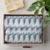 Papier Mousseline Illustration de Loon bird (Cadeau)