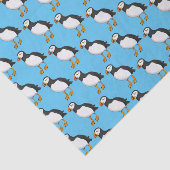 Papier Mousseline Illustration de macareux de l'Atlantique (Détail)