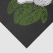 Papier Mousseline Illustration de Magnolia Sud (Détail)