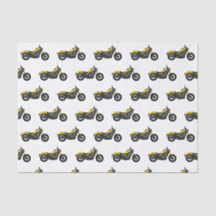 Papier Mousseline Illustration de moto Cruiser