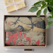 Papier Mousseline Illustration de Nandina et Rooster par Ito Jakuchu (Cadeau)