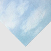 Papier Mousseline Illustration de nature de ciel bleu de pissenlit (Détail)