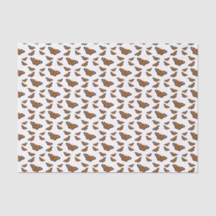 Papier Mousseline Illustration de papillon monarque