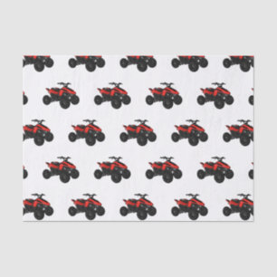 Papier Mousseline Illustration de Quad bike atv