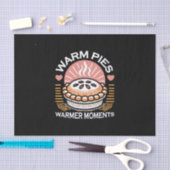 Papier Mousseline Illustration de tourte douillette : Pies chaudes M (Artisanat)