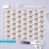 Papier Mousseline Illustration d'ocelot mignon (Artisanat)