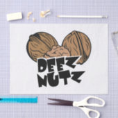 Papier Mousseline Illustration drôle de Deez Nutz (Artisanat)