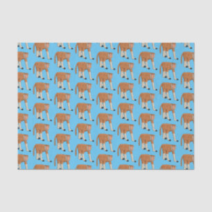 Papier Mousseline Illustration drôle de singe proboscis