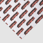 Papier Mousseline Illustration du bus (Détail)
