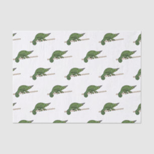 Papier Mousseline Illustration du caméléon de Jackson