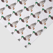 Papier Mousseline Illustration du canard de Majard (Détail)