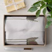 Papier Mousseline Illustration du carnaval 2 Découpage (Cadeau)