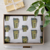 Papier Mousseline Illustration du chariot Mata (Cadeau)