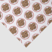 Papier Mousseline Illustration du cookie de puce à chocolat (Détail)