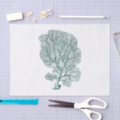 Papier Mousseline Illustration du corail marin antique (Artisanat)