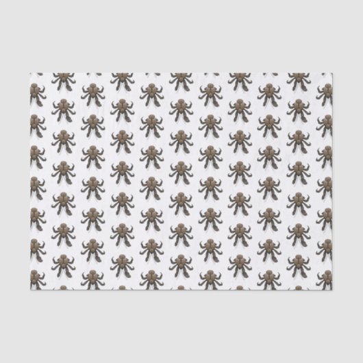 Papier Mousseline Illustration du crabe de coco (Recto)