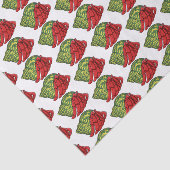 Papier Mousseline Illustration du crabe mignon (Détail)