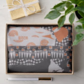 Papier Mousseline Illustration du début du printemps pour le poème p (Cadeau)