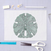 Papier Mousseline Illustration du dollar de sable antique (Artisanat)