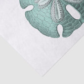 Papier Mousseline Illustration du dollar de sable antique (Détail)