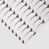 Papier Mousseline Illustration du faisan de Reeves (Détail)