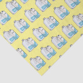 Papier Mousseline Illustration du lait (Détail)