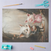 Papier Mousseline Illustration du livre d'histoire de découpage Wolf (Artisanat)