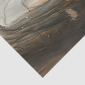 Papier Mousseline Illustration du livre d'histoire de découpage Wolf (Détail)