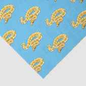 Papier Mousseline Illustration du serpent python birman (Détail)