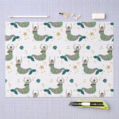 Papier Mousseline Illustration du thème Sirène de sirène moderne Imp (Artisanat)