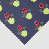 Papier Mousseline Illustration d'une luciole à éclair mignon (Détail)