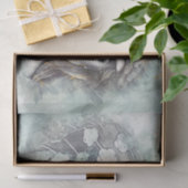 Papier Mousseline Illustration féminine moderne (Cadeau)