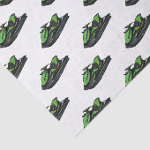 Papier Mousseline Illustration Jet ski (Détail)