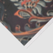 Papier Mousseline Illustration majestueuse de l'araignée baroque noi (Détail)