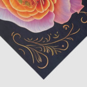 Papier Mousseline Illustration rose Orange PInk Spray (Détail)