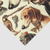 Papier Mousseline Illustration vintage de Greyhound (Détail)