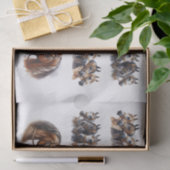 Papier Mousseline Illustrations de chevaux incluant deux longues ran (Cadeau)