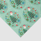 Papier Mousseline Illustrations de Noël Fêtes (Détail)
