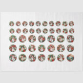 Papier Mousseline Image de Noël do-it-yourself Découpage (Recto)