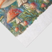 Papier Mousseline Imaginaire Art Alice Sur Champhroom Wonderland Déc (Détail)