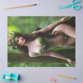 Papier Mousseline Imaginaire Belle Forêt Fée Découpage (Artisanat)